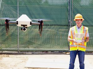 Supporting image for story: Customised drones will be used to map construction sites ahead of development