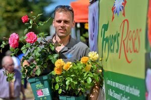 'Thousands descended on the town to see hordes of colourful blooms.