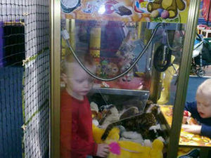 Supporting image for story: Toy Story Jake gets stuck in the Claaaw machine!