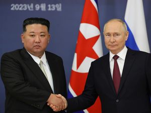 Supporting image for story: Vladimir Putin thanks North Korea for support ahead of Kim Jong Un summit