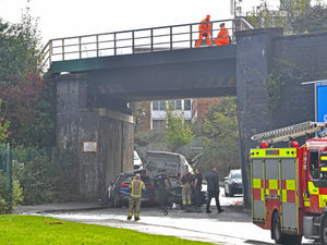 Supporting image for story: Five people assessed by ambulance crews after Wolverhampton crash that disrupted railway travel