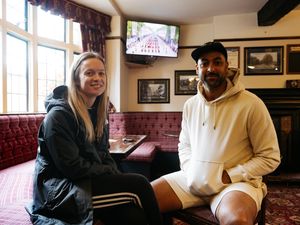 Supporting image for story: 'A moment of history': Pub customers in Shrewsbury reflect on pomp and pageantry of the Queen's funeral
