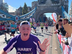 Supporting image for story: London Marathon slots available for 2023 race with Shropshire hospital charity