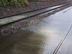 Supporting image for story: Storm Babet: Heavy rain derails train travel plans across the West Midlands with services cancelled