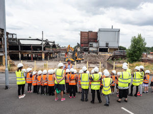 Supporting image for story: Pupils learn of future for old Goodyear site