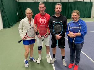 Supporting image for story: Top seeds dominate finals of seniors mixed doubles