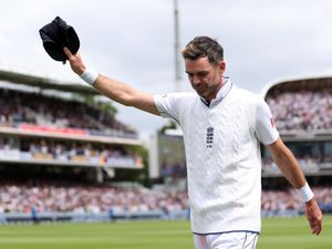 Supporting image for story: Over and out for James Anderson as England beat West Indies