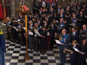 Supporting image for story: Queen's funeral: How the Royal Family were positioned in Westminster Abbey