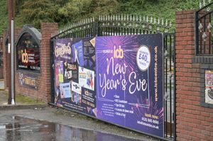 West Midlands Fire Service are tackling a large fire inside Wolverhampton's International Conference and Banqueting Centre. Photo: SnapperSK