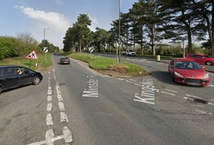 The A451 Minster Road heading out of Stourport