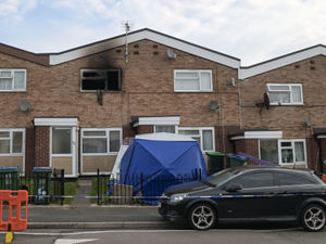 Supporting image for story: Man dies and woman taken to hospital following severe Tipton house fire