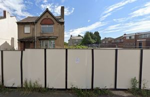 The Nimmings Road site where planners reject a scheme for eight apartments showing the single house which has since been demolished. Picture: Google 