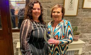 Rachel Evans and Shan Williams' shop No8 Clothing, based in Rhayader, won ‘Best Clothing/Fashion Store’ at the Best of Welsh Business Awards 2025