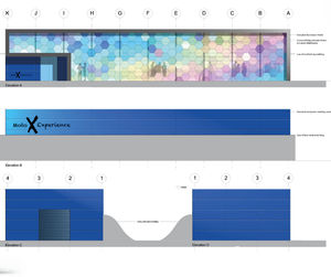 The proposed experience centre