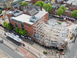Supporting image for story: Former nightclub site is unrecognisable as work gets underway on major Wolverhampton campus project