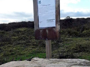 Supporting image for story: Big mystery as 7ft rock set to be removed from Shropshire's Long Mynd