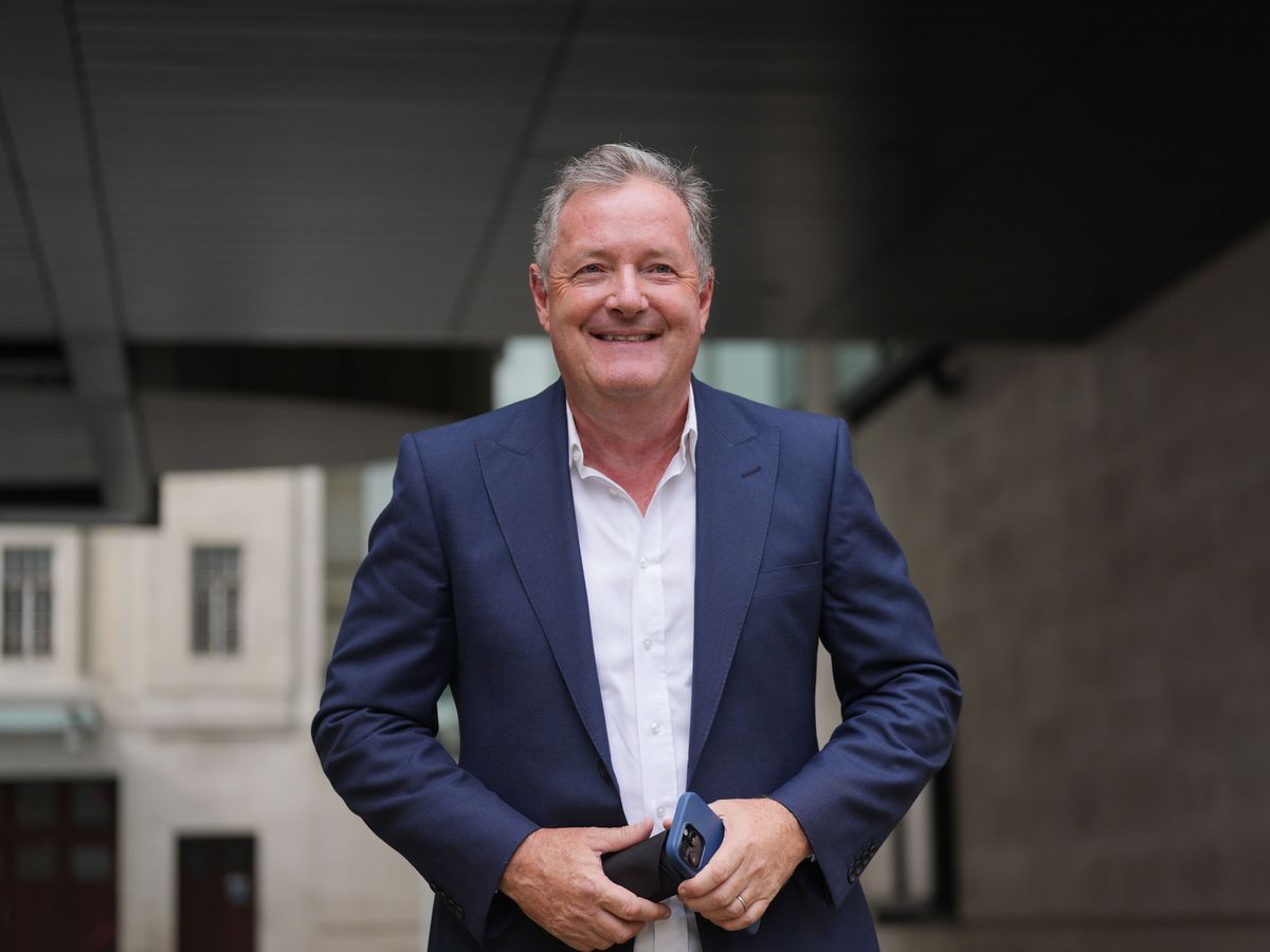 Presenter Piers Morgan in hospital after tripping on a step in London hotel