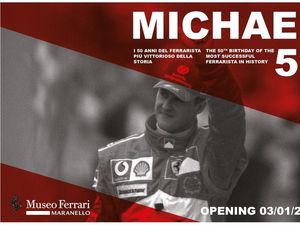 Supporting image for story: Michael Schumacher exhibition to open at Ferrari Museum