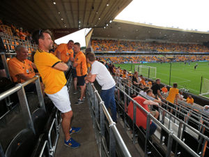 Supporting image for story: Wolves' South Bank rail seating should be ready for Chelsea