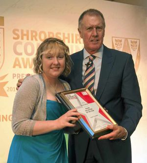 Young Volunteer of the Year Lucy Sutton