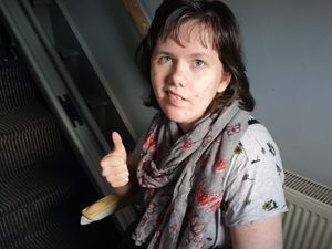 Supporting image for story: Kind offer to install stairlift for free gives Lily, 17, her own bedroom back