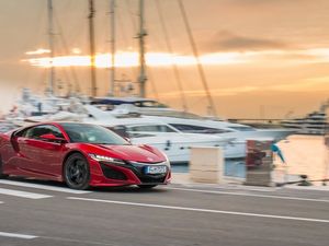 Supporting image for story: We drove a Honda NSX hybrid supercar to Monaco to celebrate F1 history