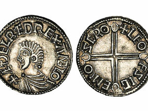 Supporting image for story: Silver coin worth a penny 1,000 years ago to fetch £500 at Shrewsbury sale