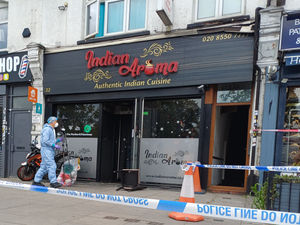 Supporting image for story: Fire at Ilford restaurant like a Halloween scene, local businessman says
