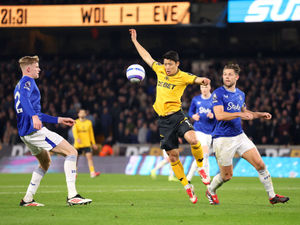 Hwang Hee-Chan of Wolverhampton Wanderers controls the ball  (Photo by Jack Thomas - WWFC/Wolves via Getty Images)