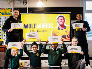 Supporting image for story: Watch: 'I have a stutter too' - Wolves midfielder's emotional visit to school to share his experience of suffering from speech difficulties