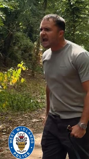 West Midlands Police have released this image of the man it said it wants to speak to. Photo: West Midlands Police