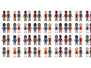 Supporting image for story: Interracial couples could be coming to emoji in 2019