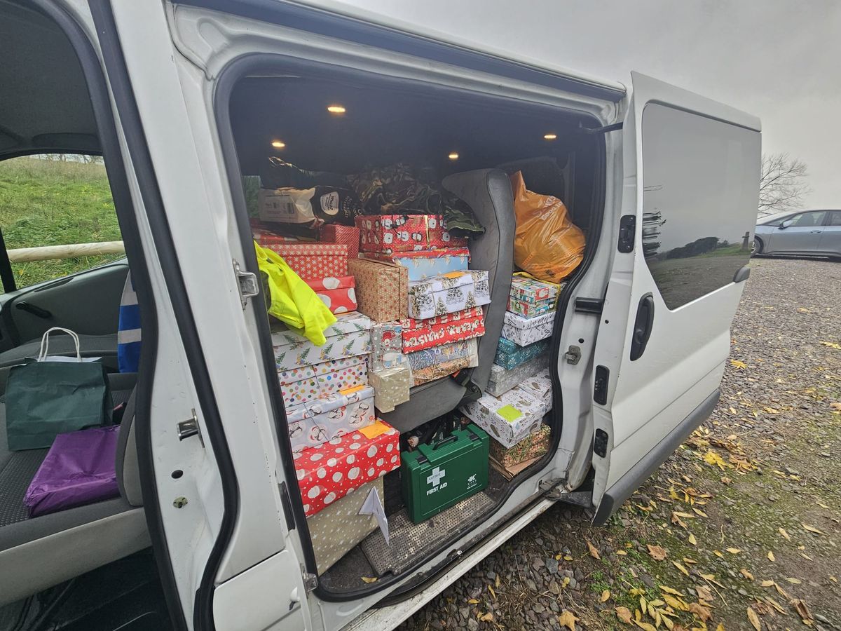 Bringing the flag home: A Christmas journey from Shropshire to Ukraine