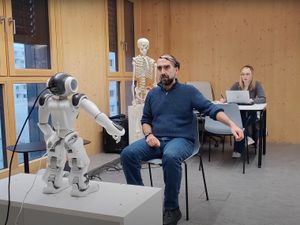 Supporting image for story: Robot ‘coach’ used to aid recovery of stroke survivors