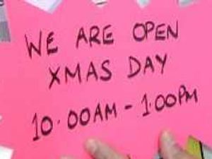 Supporting image for story: Help is at hand on Christmas day