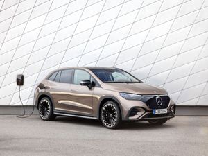 Supporting image for story: New Mercedes EQE SUV revealed with up to 367-mile range