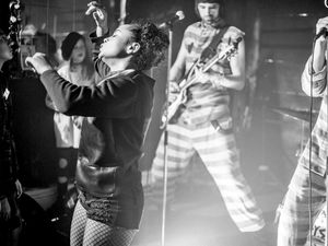 Supporting image for story: From catwalks to Kasabian - Miss Wolverhampton becomes music video star