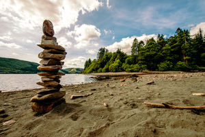 Lake Vyrnwy in Powys