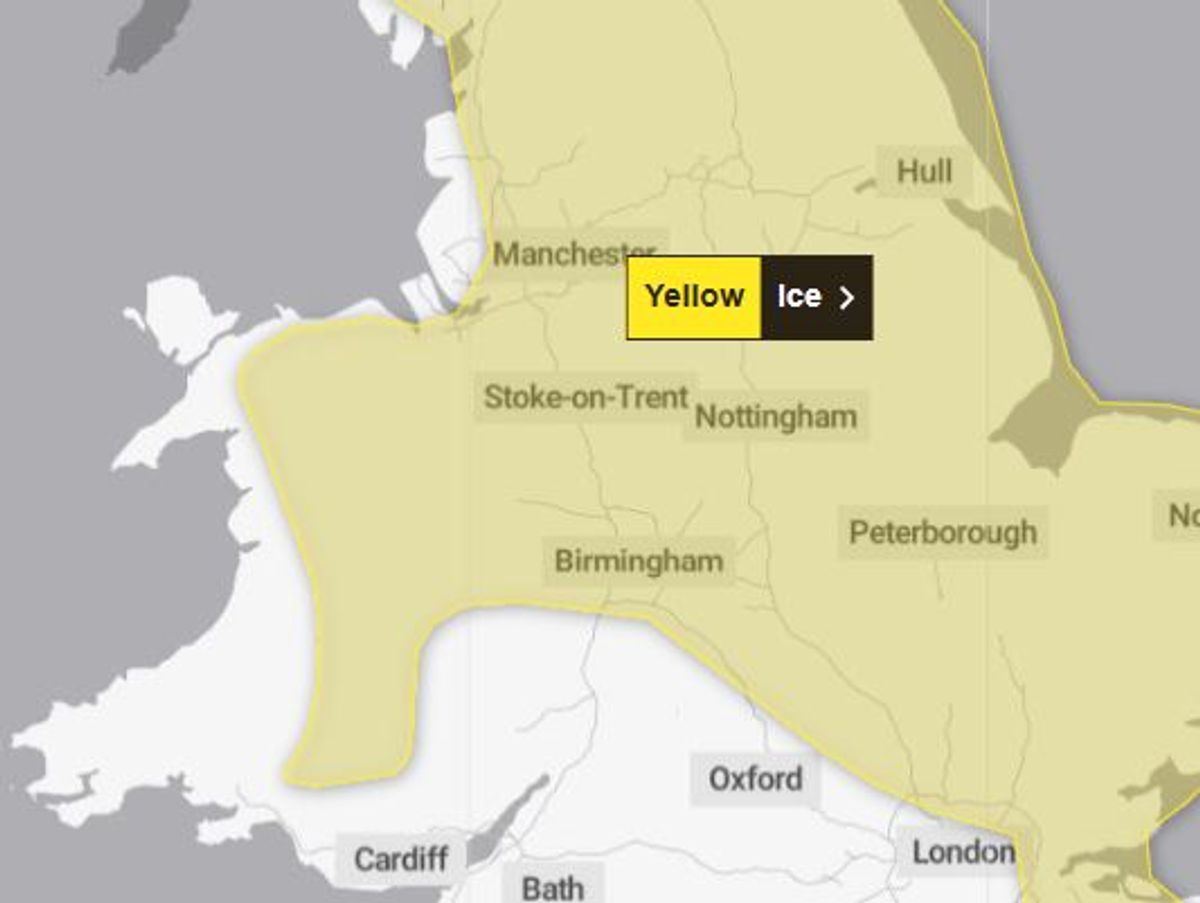 Yellow weather warning issued for the West Midlands on Wednesday by the Met Office - latest advice here