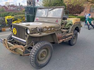 A wartime jeep will be part of the exhibition.