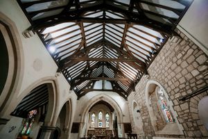 Inside St Lucia's Church 