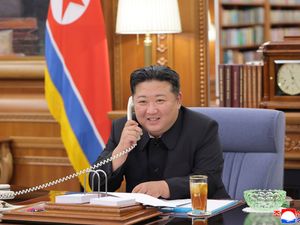 Supporting image for story: North Korean and Russian leaders in call to reaffirm alignment over Ukraine