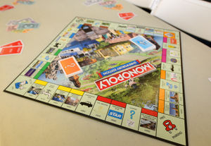 The new Monopoly board