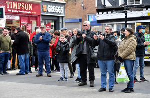 People watching the Wellington Charter Day celebrations