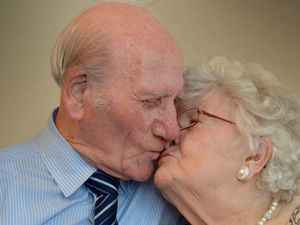 Supporting image for story: Tettenhall couple celebrate 70th wedding anniversary with 'real knees up'