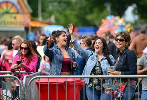 Female fans would queue up to see their idols on stage
