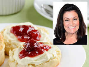 Supporting image for story: It's Scone Wars! Dawn French v Ironbridge Museums over jam or cream on top