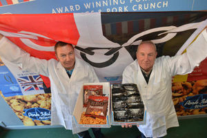 Managing Director Phillip Rolls pictured with son and director Alex at Black Country Snacks, Commercial Road, Walsall