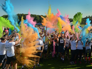 Supporting image for story: Run for Joel kicks off with a splash of colour in Sandwell - in pictures