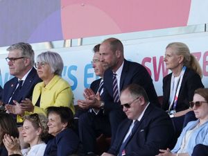 Supporting image for story: William watches as Lionesses thrash Netherlands in Euros